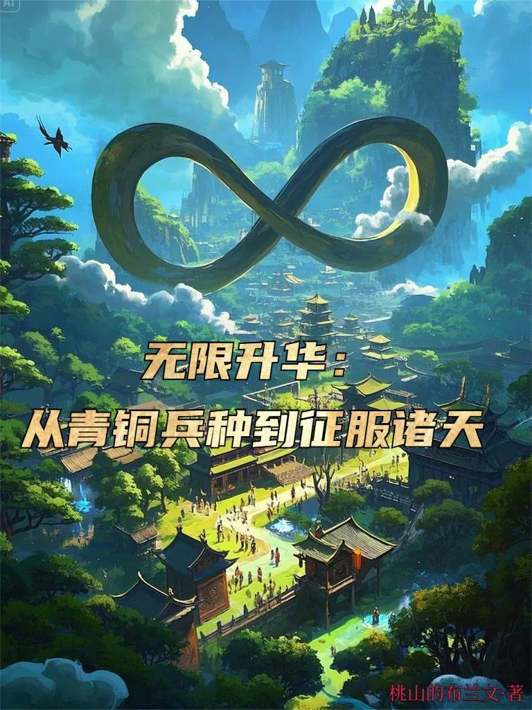 《无限升华：从青铜兵种到征服诸天》小说封面