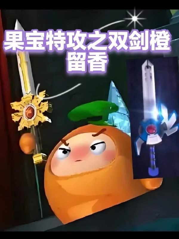 《果宝特攻之双剑橙留香》小说封面